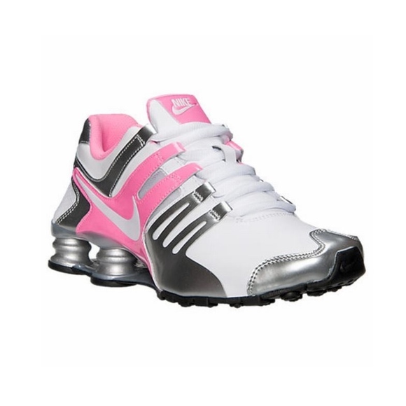 womens leather nike shox